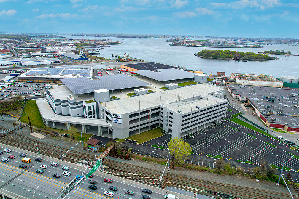 <div style={{textAlign: 'center'}}><strong>The Bronx Logistics Center</strong><br /><span style={{ fontWeight: '100 !important' }}>Bronx, New York</span></div>